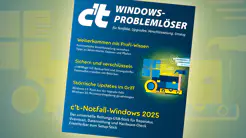 Sonderheft: c't Windows Problemlöser 2025 – jetzt erhältlich